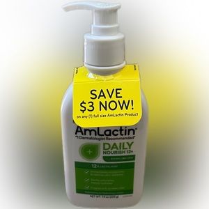 AmLactin daily nourish 12% lactic acid